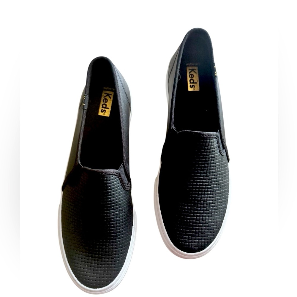 Keds Double Decker Leather Slip On